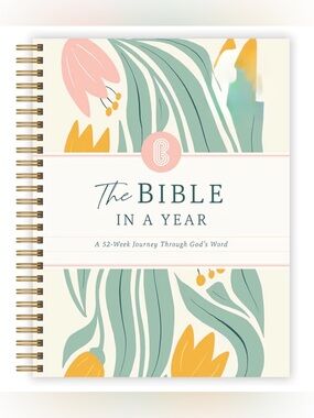 The Bible in a Year Spiral Notebook 52-Week Journey Through God’s Word
